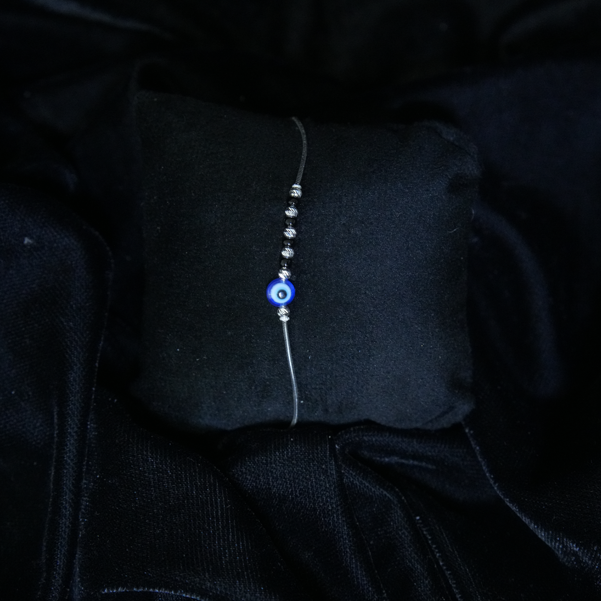 Evil Eye Beaded Anklet