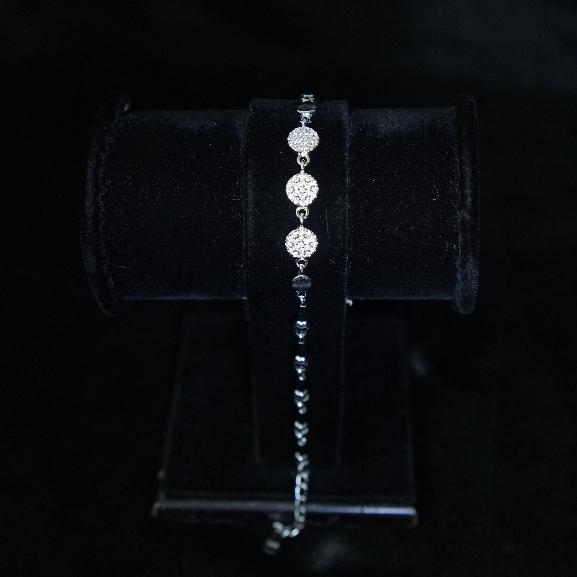 Lace Agate Link Bracelet
