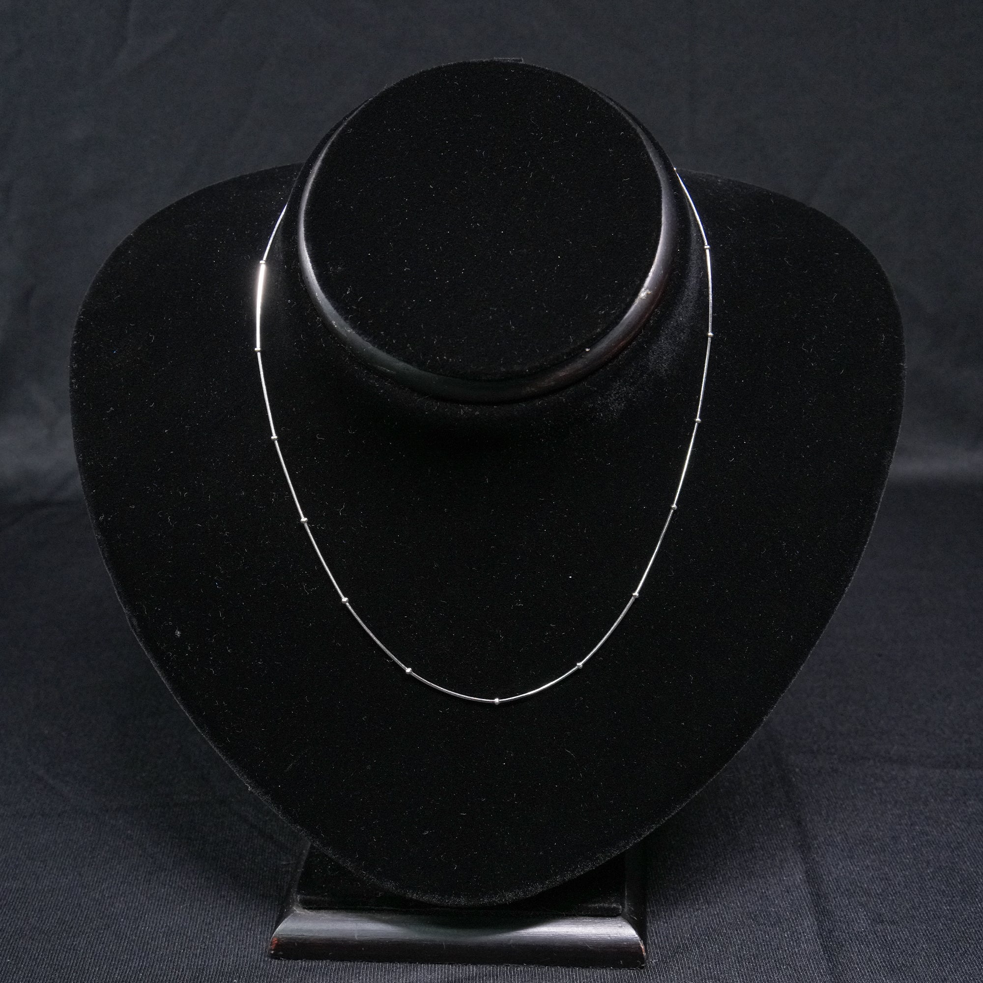 Sleek Sterling Silver Chain